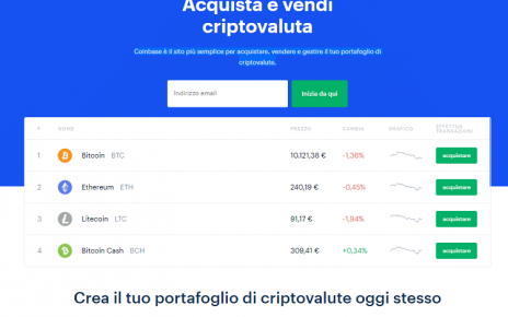 ComprareBitcoinealtreCriptovalutesuCoinbaseguidapratica