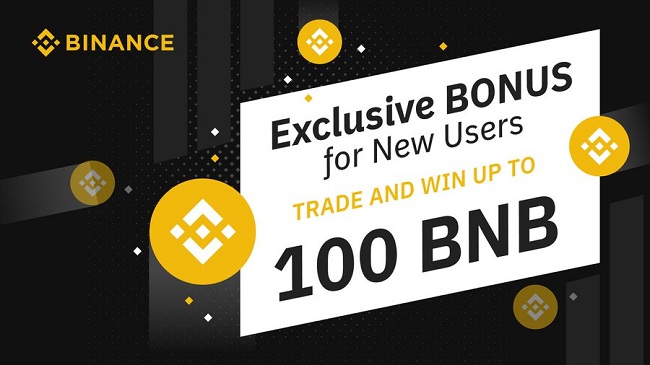 Binance: Bonus nuovo utente “Fai Trade e puoi vincere BNB”