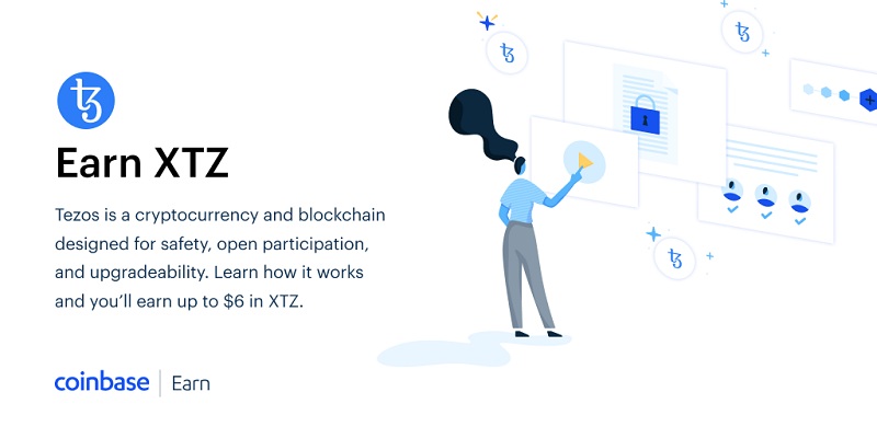 Tezos Gratis su Coinbase Earn come ottenerli